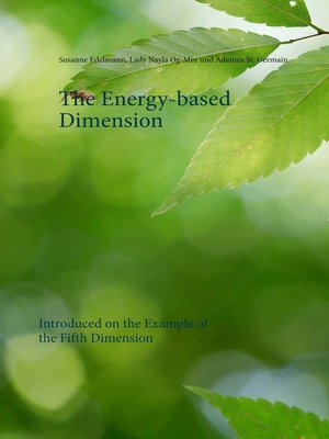 cover image of The Energy-based Dimension